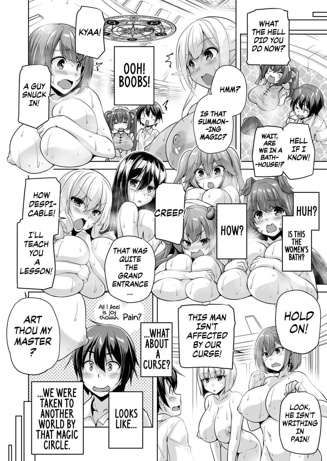 (Nishizaki Eimu) Motto! Haramase! Honoo no Oppai Isekai Oppai Maid Gakuen! Ch 1 (BugBug 2023-09)