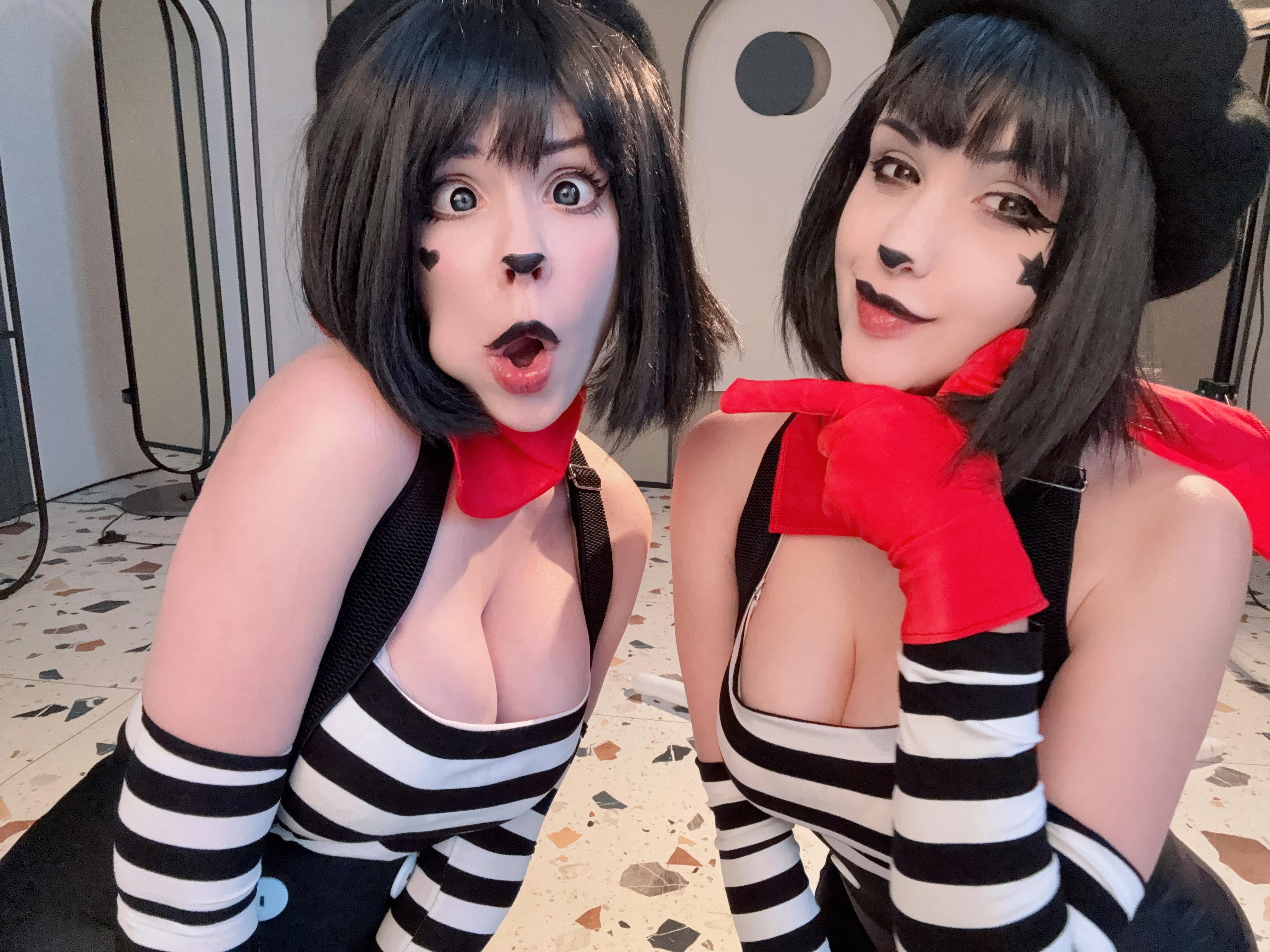 BonBon and ChuChu [Mime and Dash] (Caterpillarcosplay and Win_Winry)