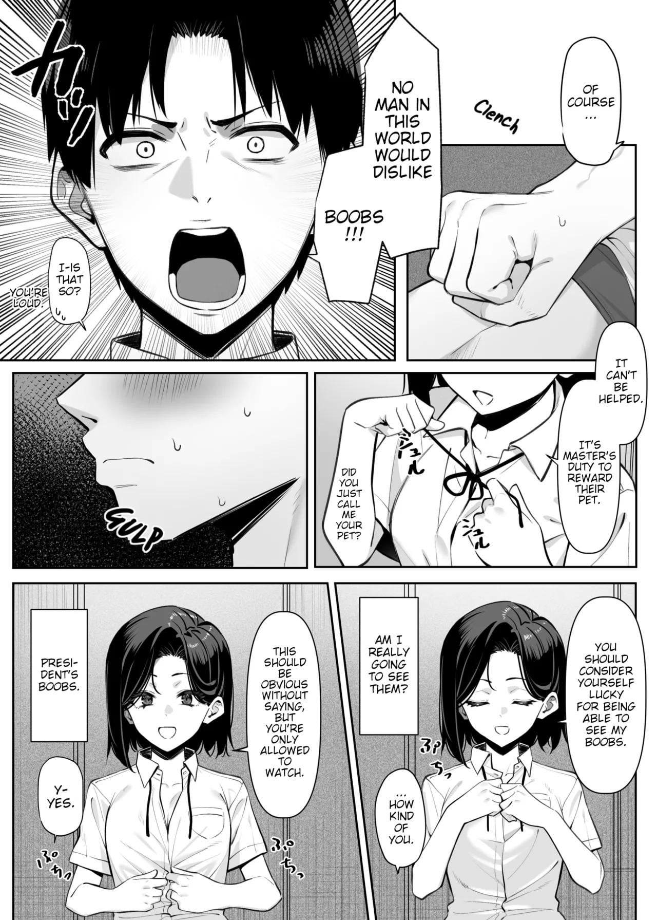 Stroking to the honor student’s boobs [MMchair]