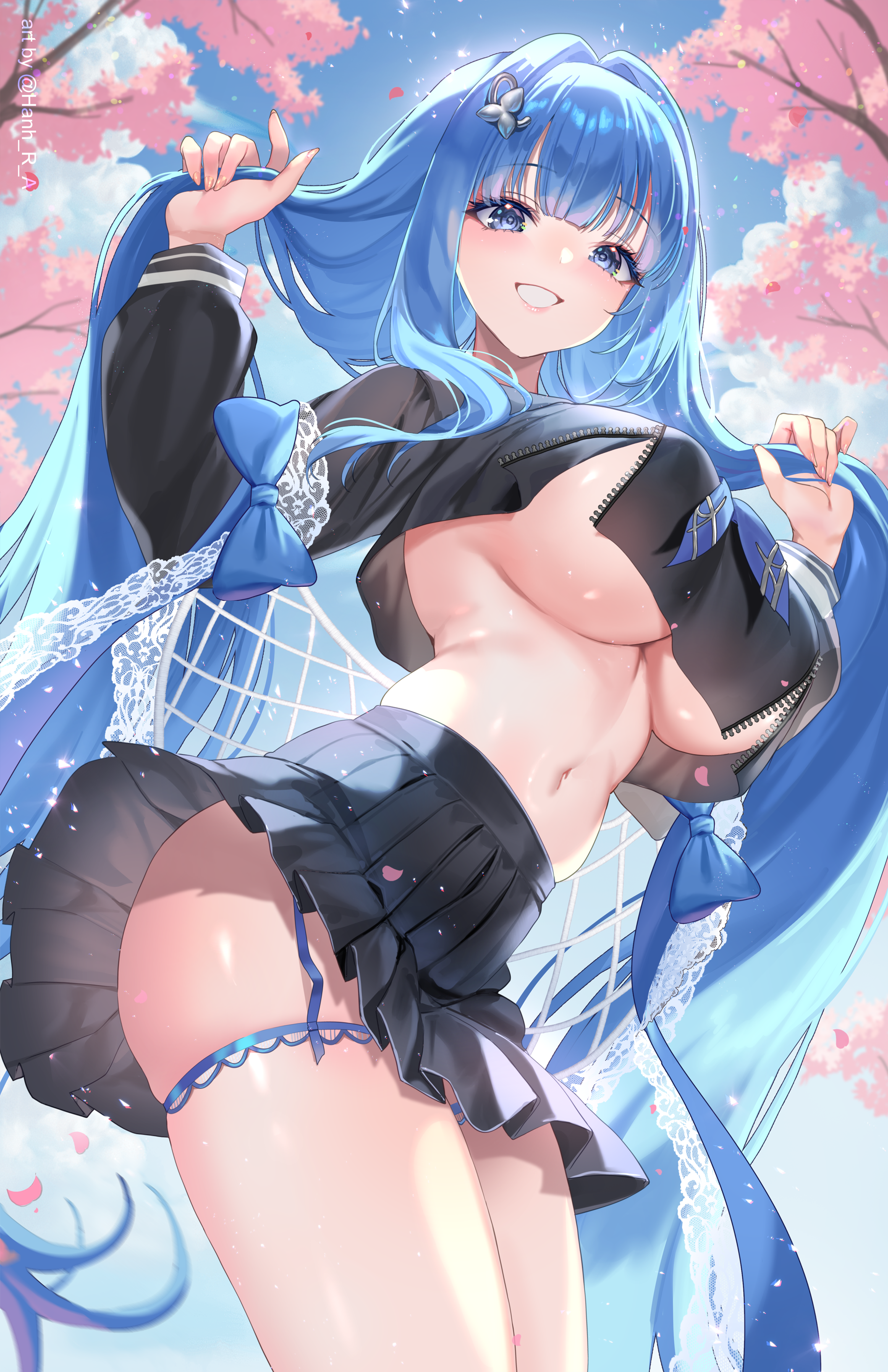 Arcana with cherry blossoms (HanhChu / Hanh_R_A)