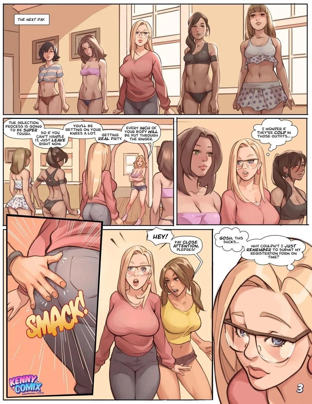 Naughty Sorority: The New Pledge [Kennycomix, Voidwave]