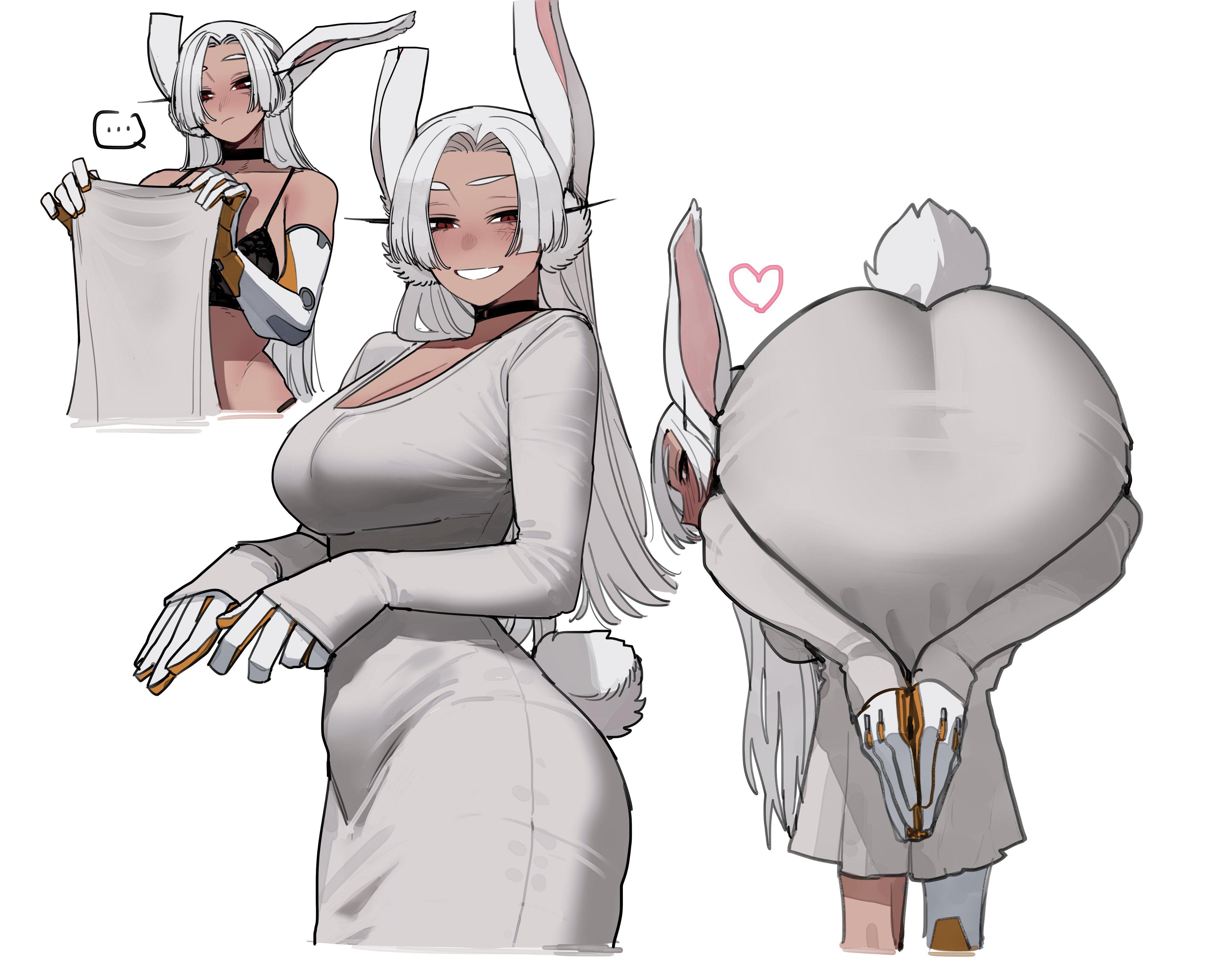 Mirko heart pose (ratatatat74) [My Hero Academia]
