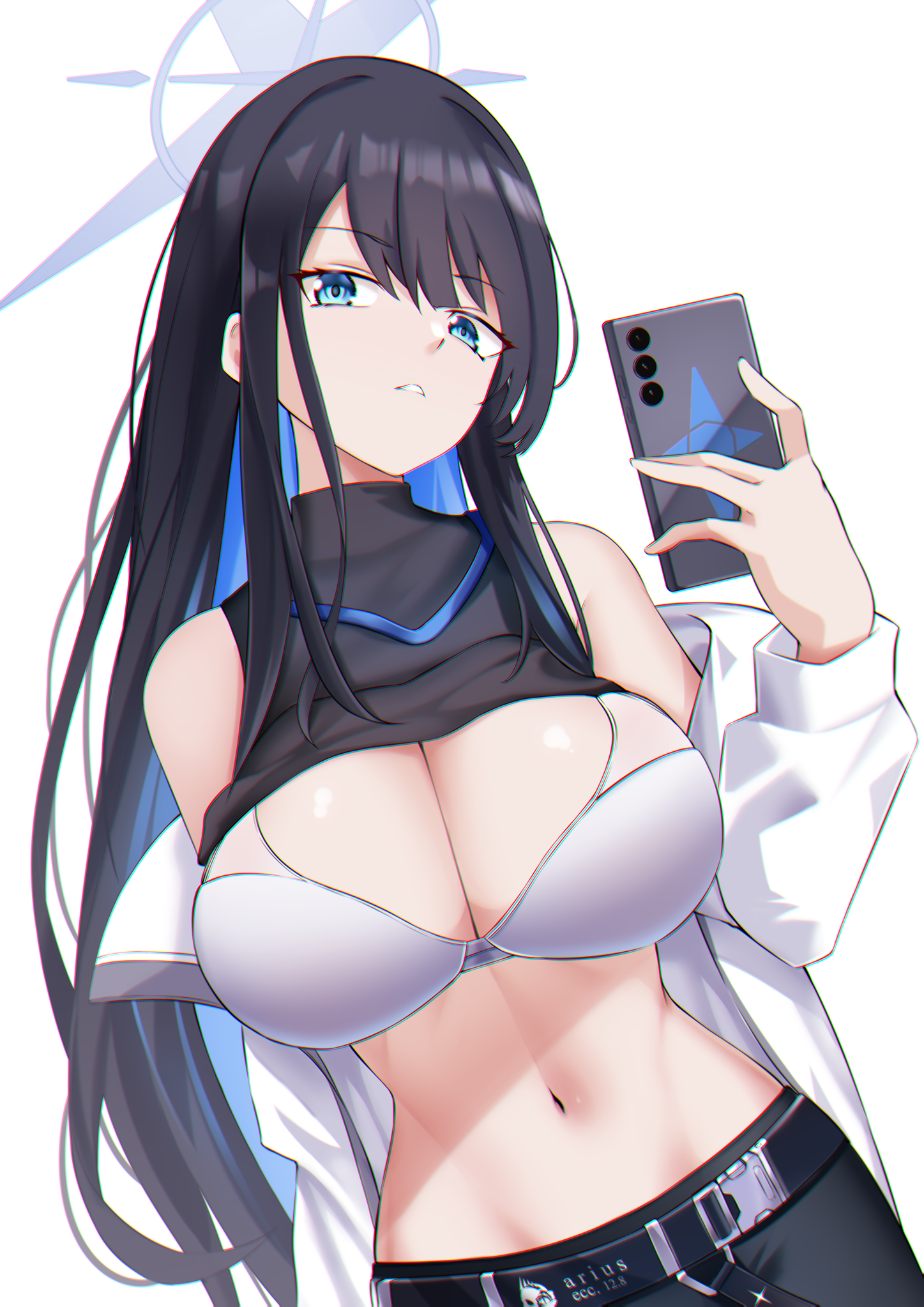 Joumae Saori taking a selfie (ESPADA_Gcon) [Blue Archive]