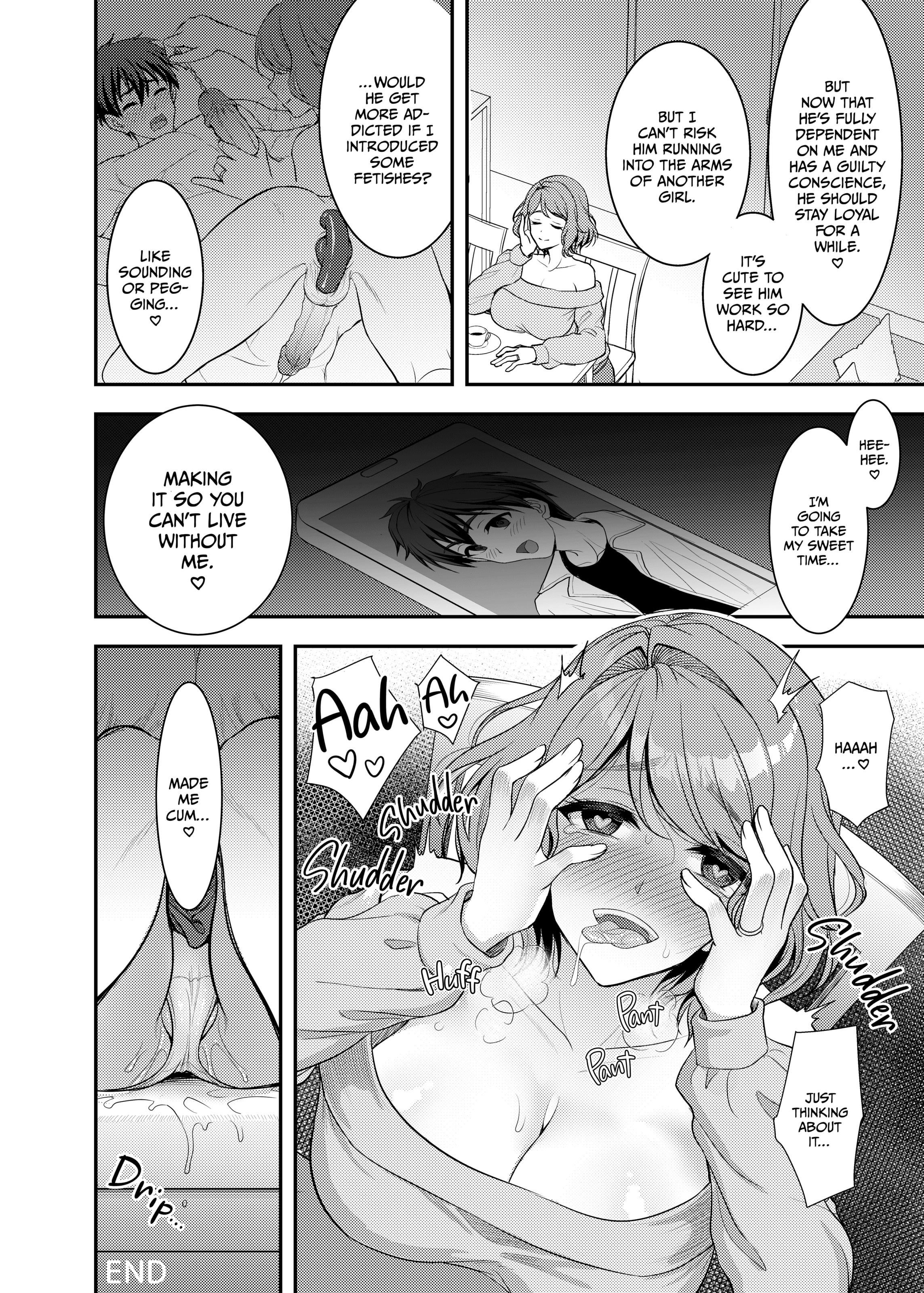 This is some crazy wife out here. A yandere wife really is scary lol