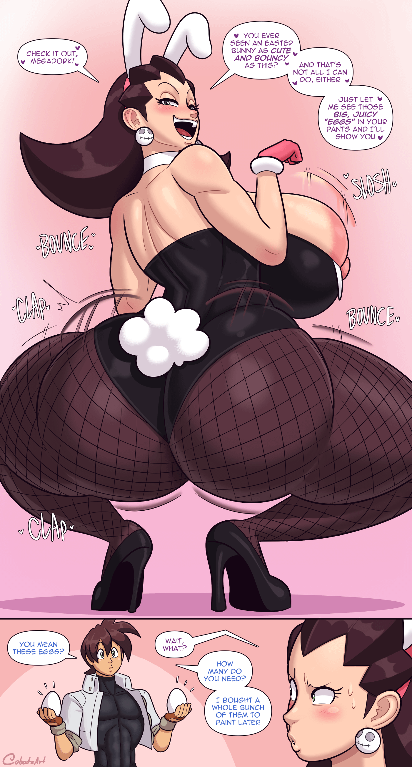 [Artist: cobat] Filling out those clothes