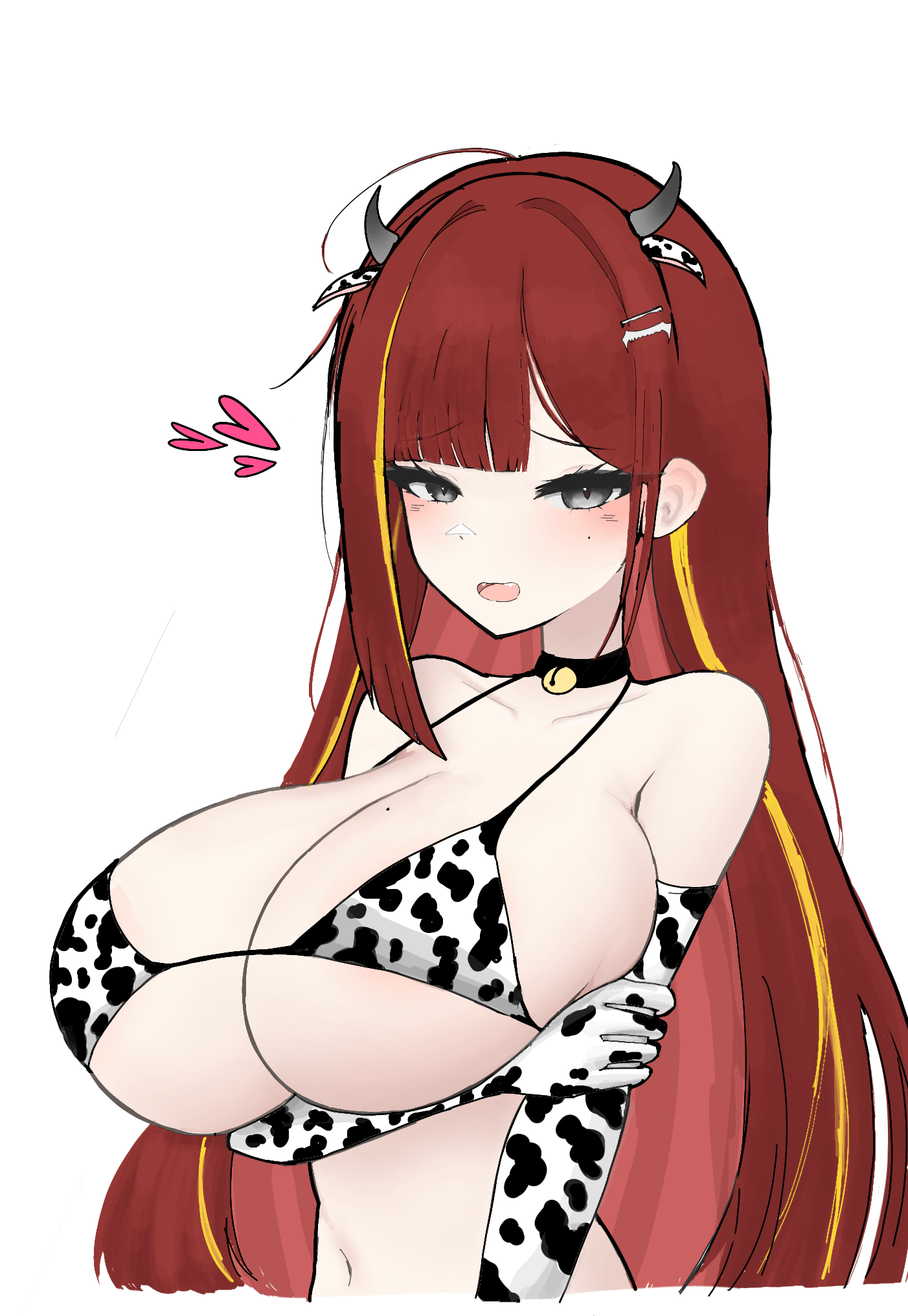 Korean Vtuber leaking her milk out of the tits (BigbuttIve) [Akane Lize]