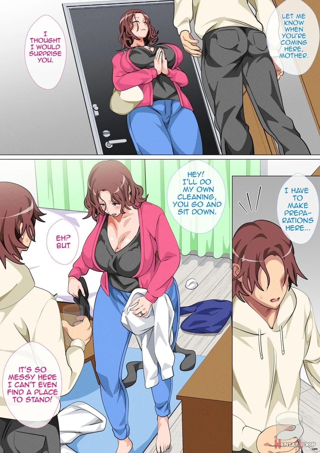 Doujinshi – Mother visiting her son in Tokyo part 1 of 6