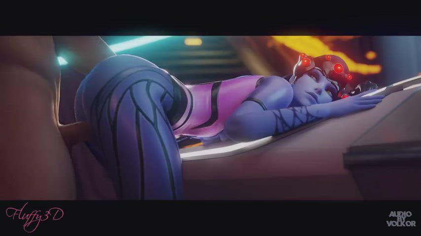 Widowmaker bending over (Fluffy3D , Audio By Volkor) [Overwatch]