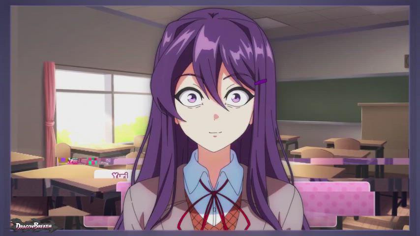 Yuri finally gets what she wants (dragonbreathart) [doki doki literature club]