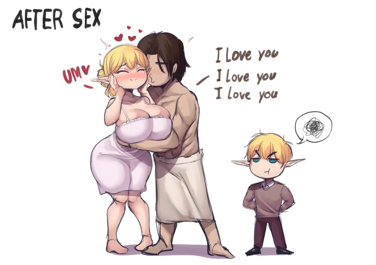 Mommy Elf caught by her son [Maimeetung]