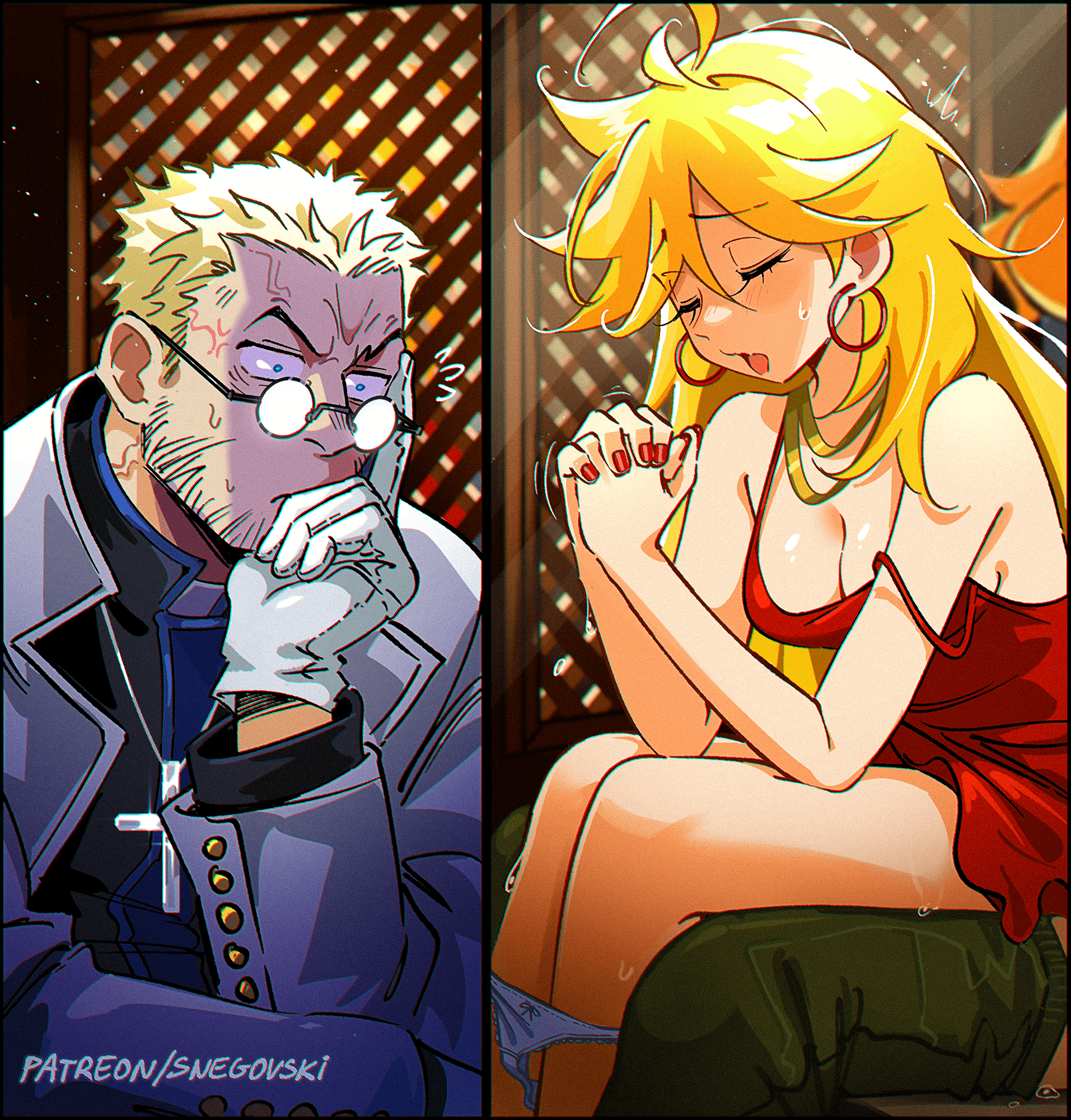 Panty vs Alexander Anderson [Panty &amp; Stocking with Garterbelt] (Snegovski)