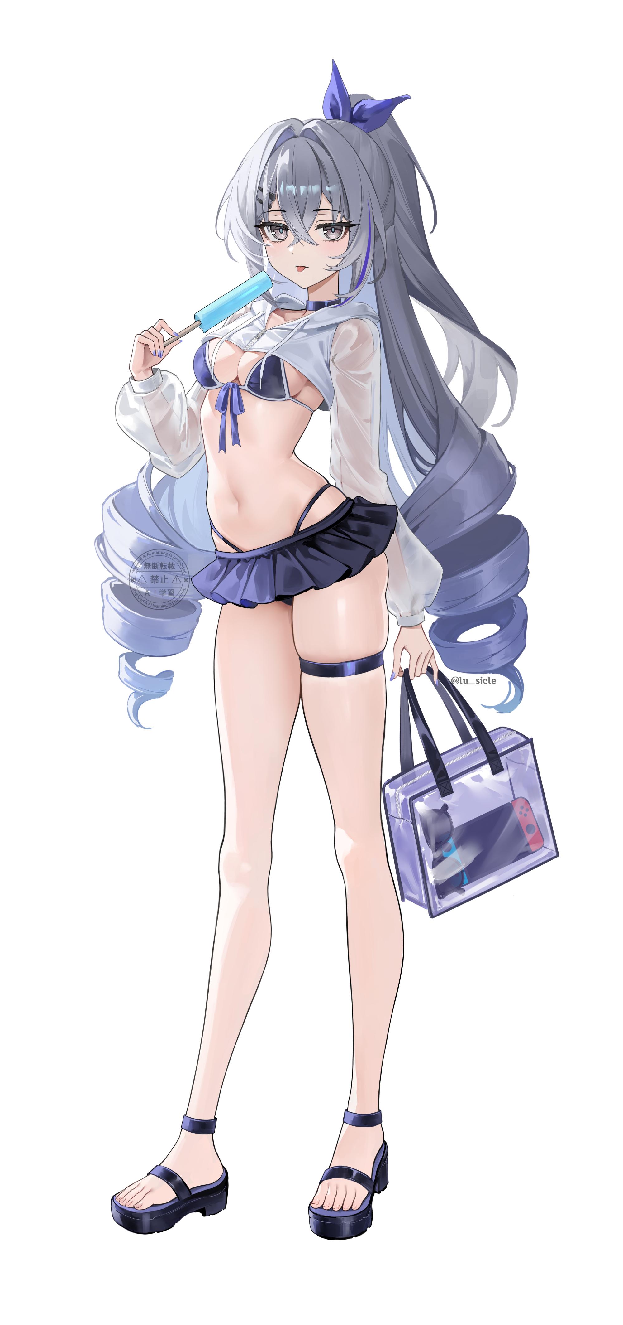 Silverwolf likes popsicles
