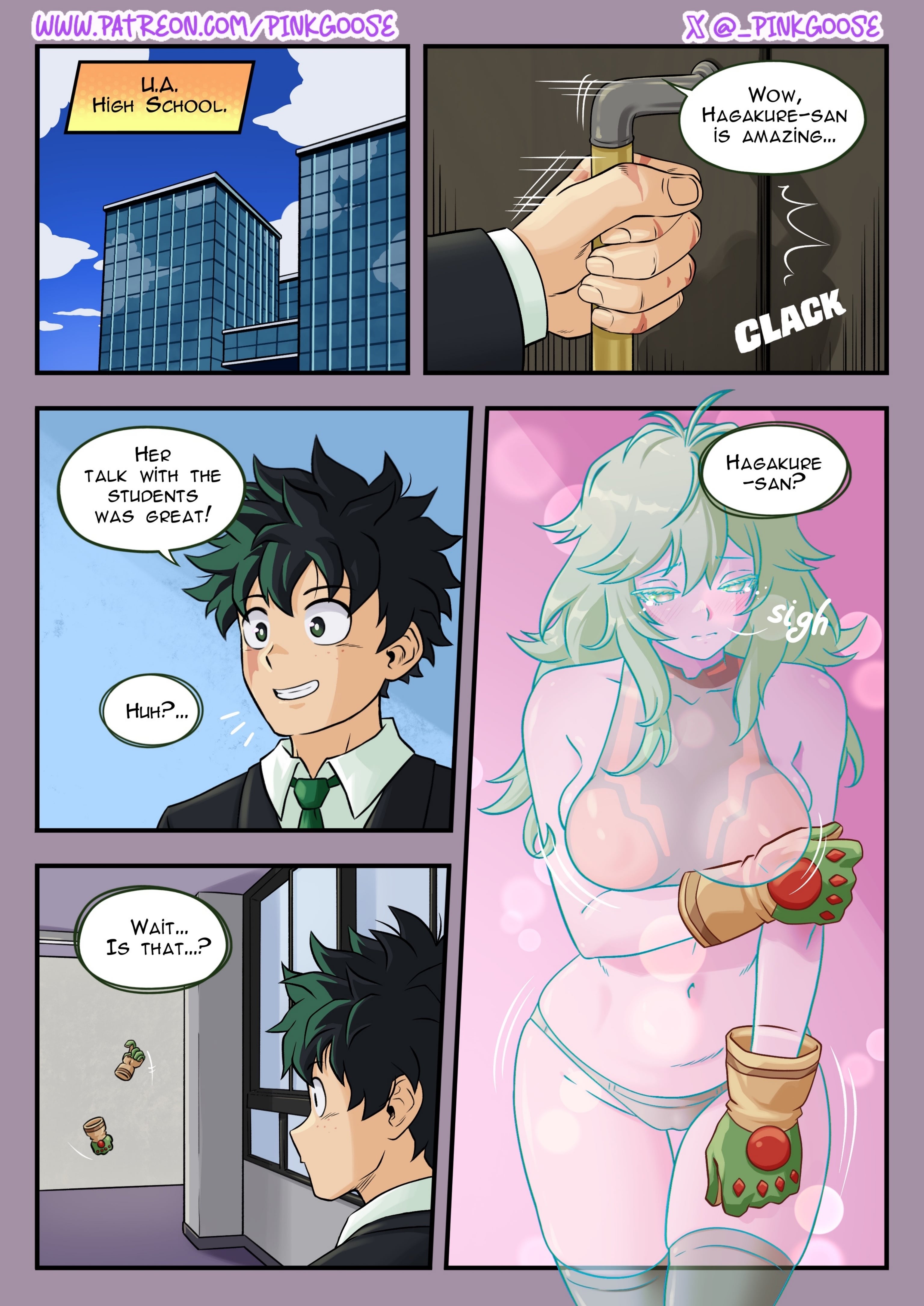 Deku x Hagakure [Completed]
