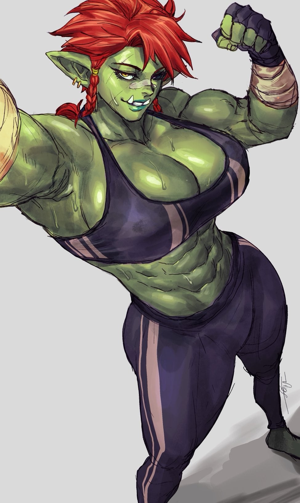 [Artist: virgoart] Orc Posting