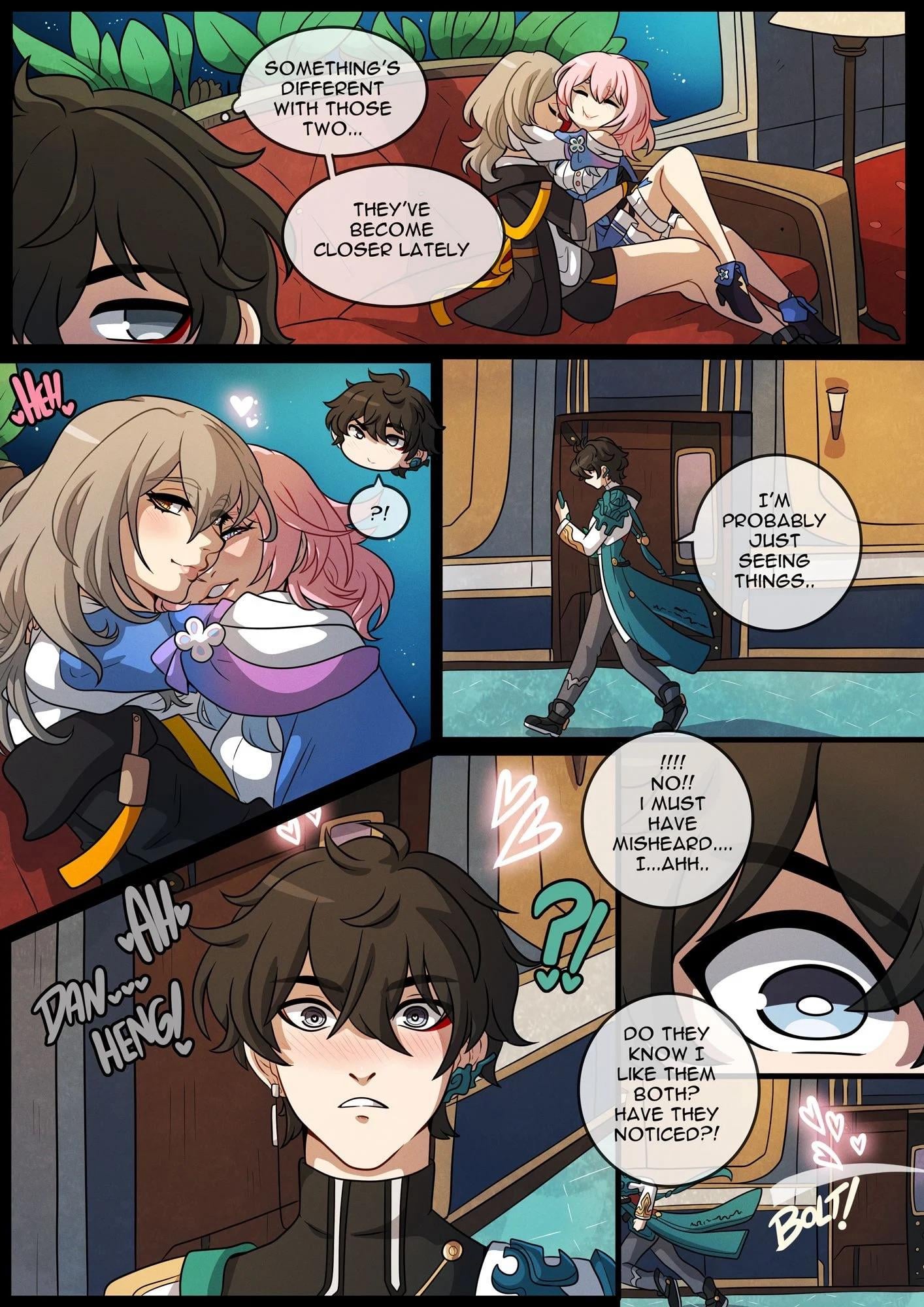 Stelle, Dan Heng &amp; March7 Trailblazing (Kinkymation) [Honkai: Star Rail]