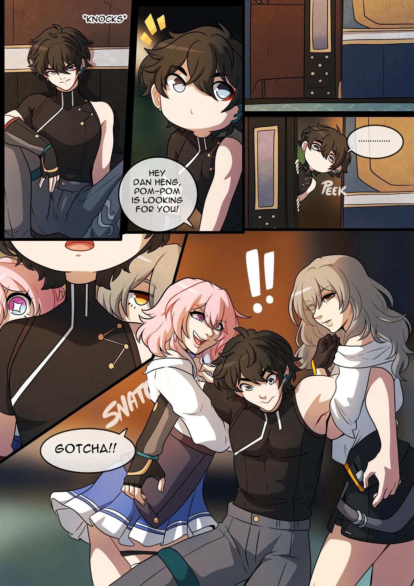 Stelle, Dan Heng &amp; March7 Trailblazing (Kinkymation) [Honkai: Star Rail]