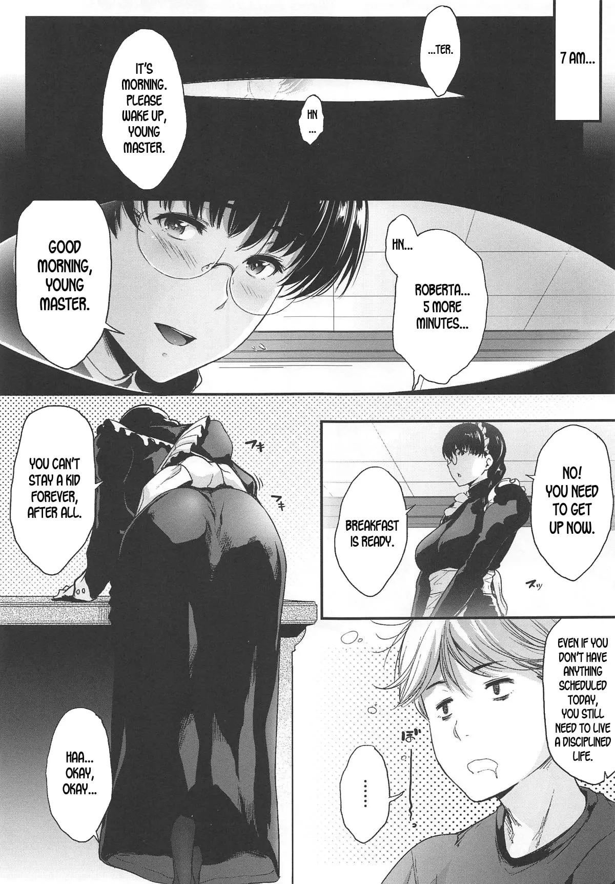 Waka-sama to Maid [Barlun}