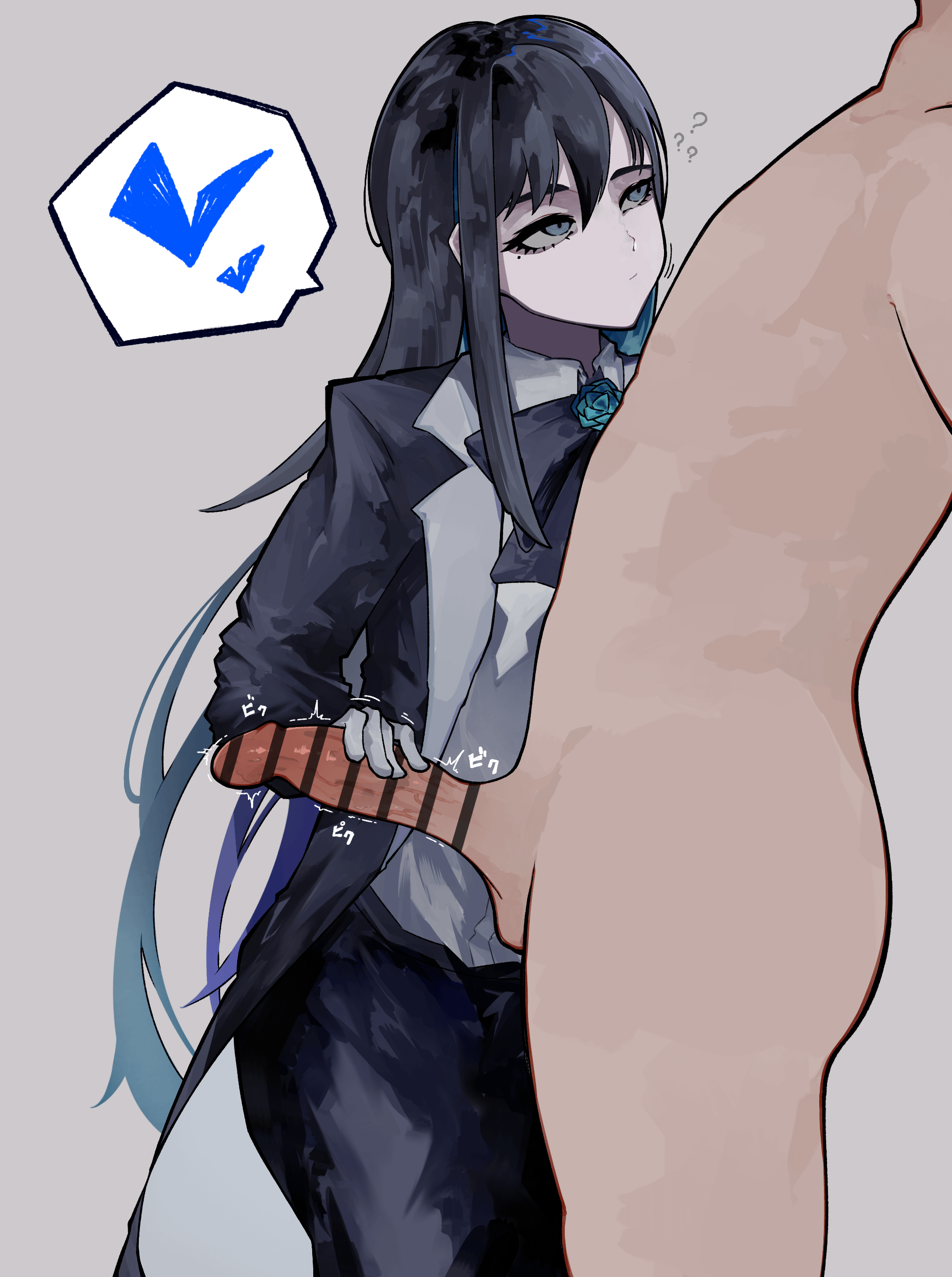 (Chando) character of a popular J-pop singer (Ado) by [negi0505]
