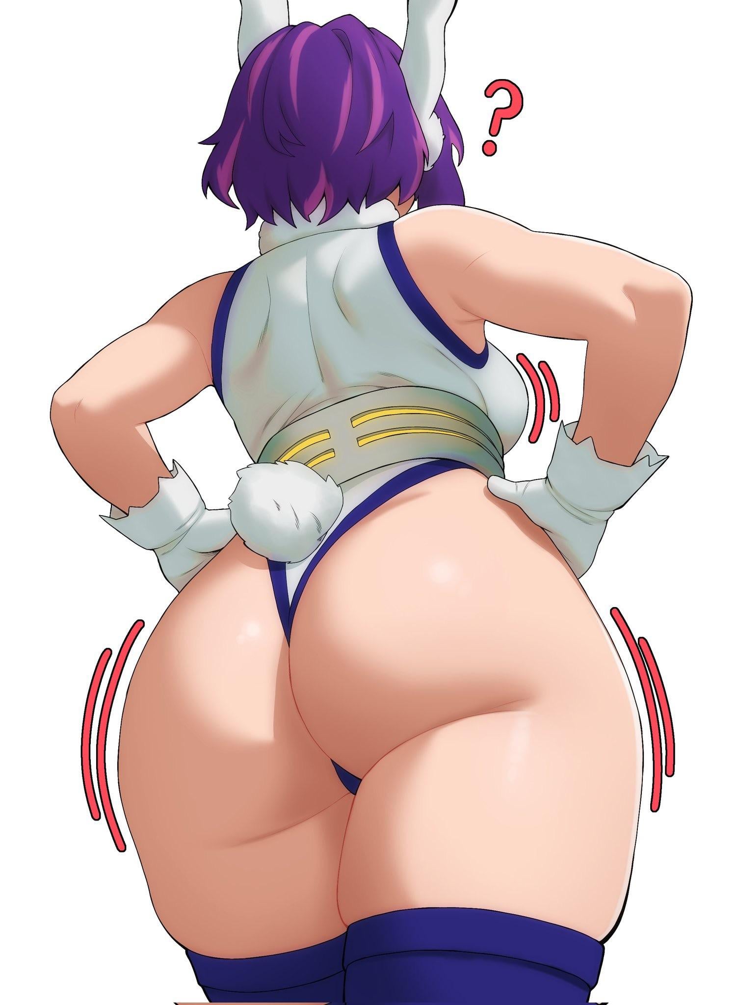 Lady Nagant trying out Mirko’s costume (EvoltoDraw) [My Hero Academia]