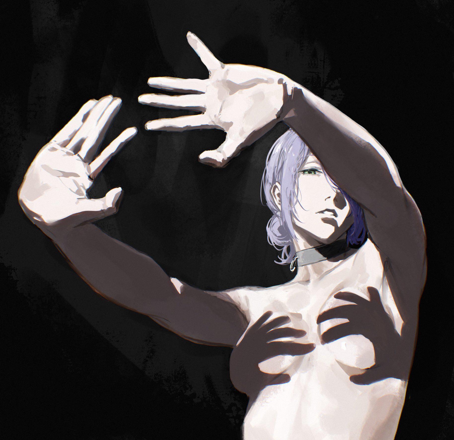Reze attempt at a pose (raberu_ruru) [Chainsaw Man]