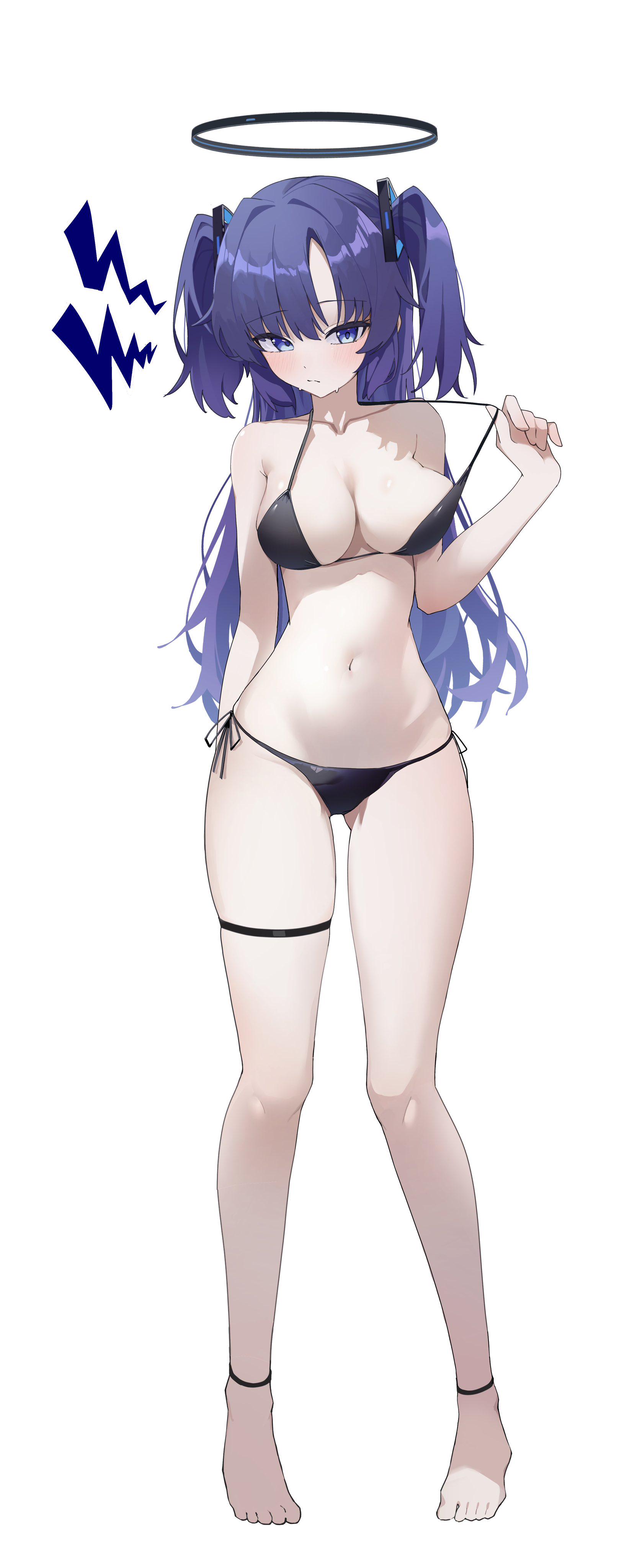 “Is It Too Small?” Bikini Yuuka (@KYOdoyo) [Blue Archive]
