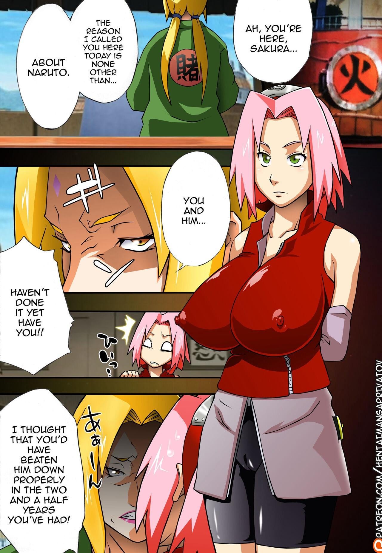 Sakura helps Naruto (1, P1) [Sahara Wataru]