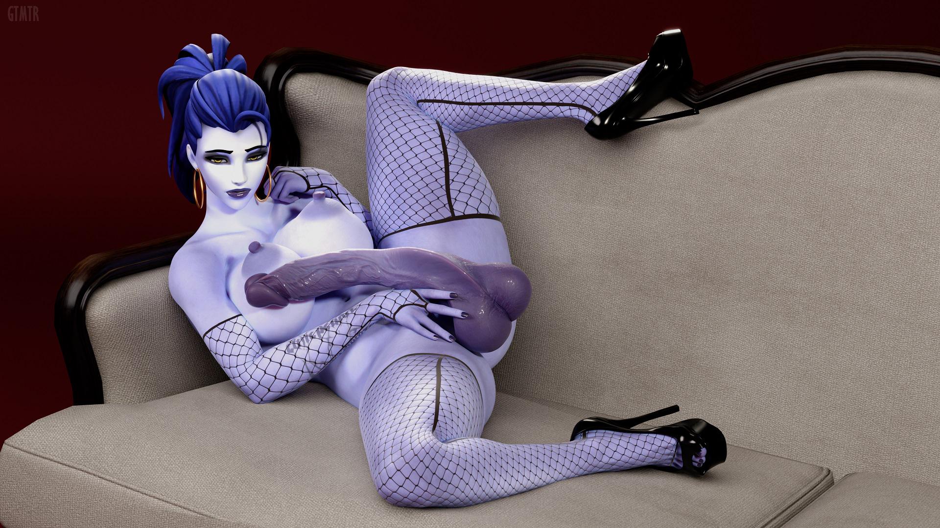 Widowmaker with an intense look [Overwatch] (gtmtr)