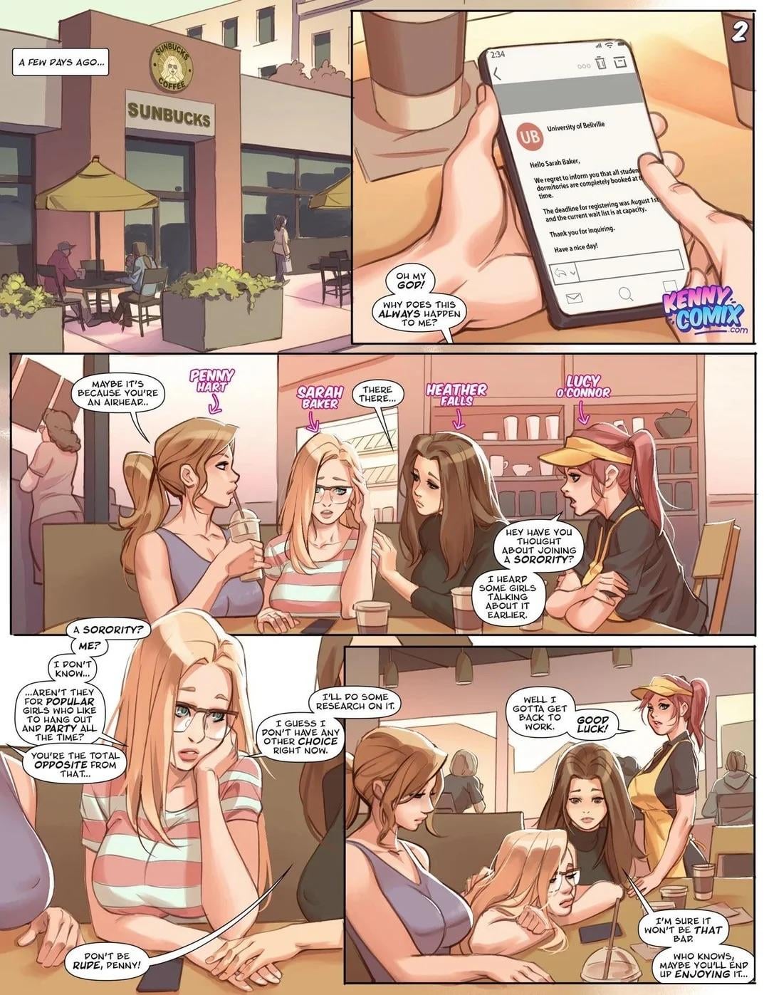 Naughty Sorority: The New Pledge [Kennycomix, Voidwave]