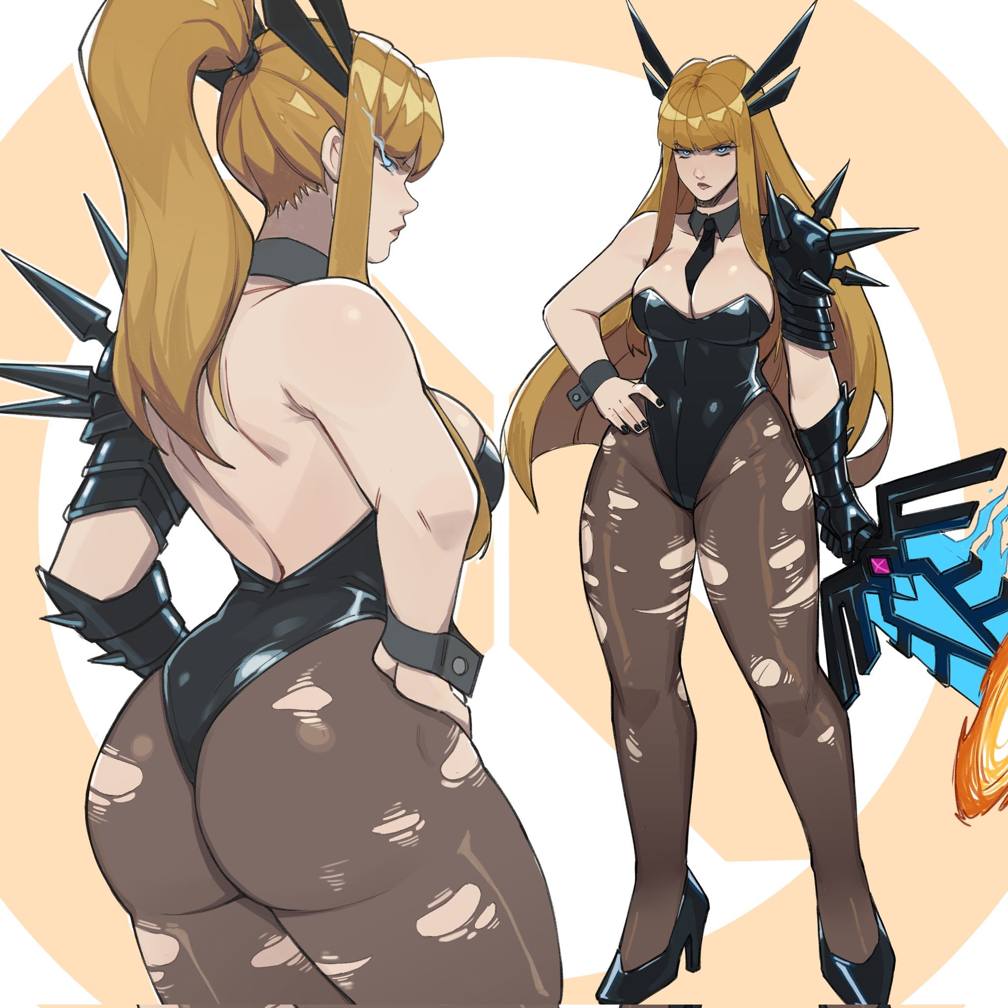 [Artist: Axiyo] Stay tuned for more on the next episode of “Ass and Thighs”