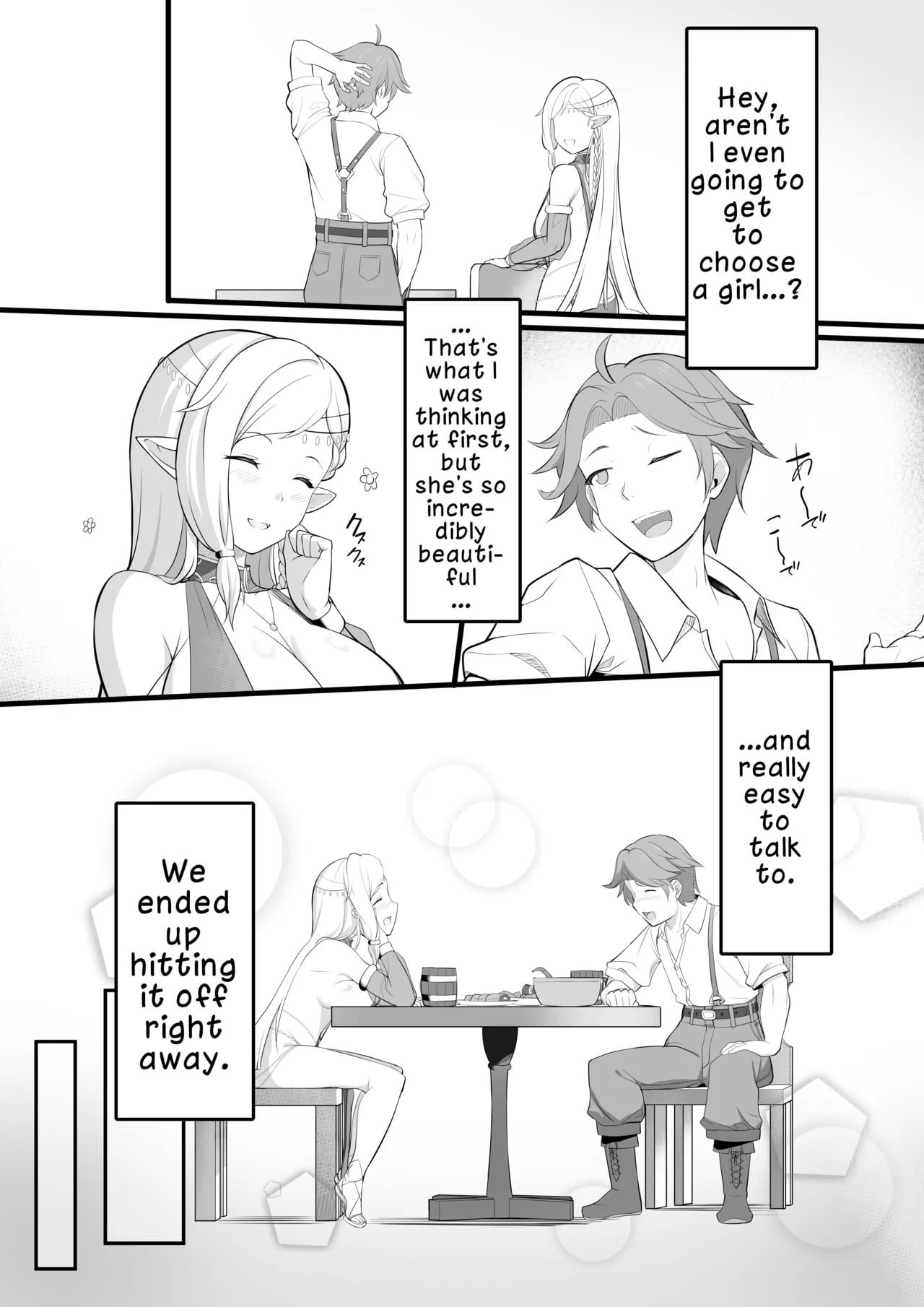 The Story of When I Went to a Dancer Brothel and a Beautiful Elf Dancer Milked Me Dry