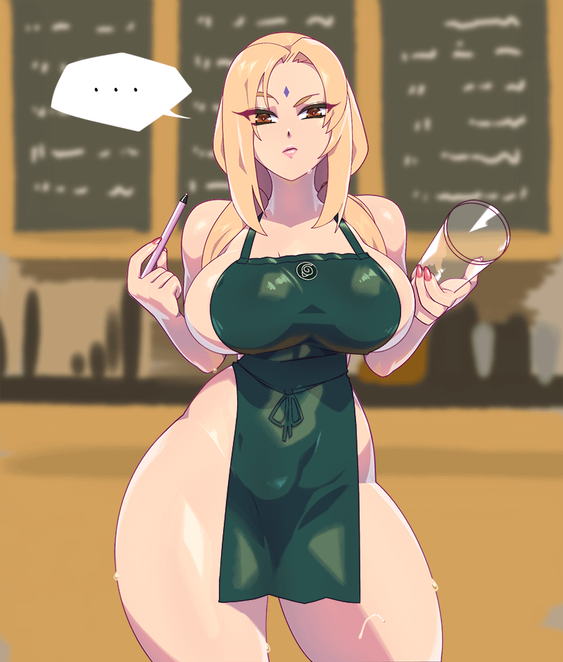 Tsunade’s milk [Naruto] (Blue triangles)
