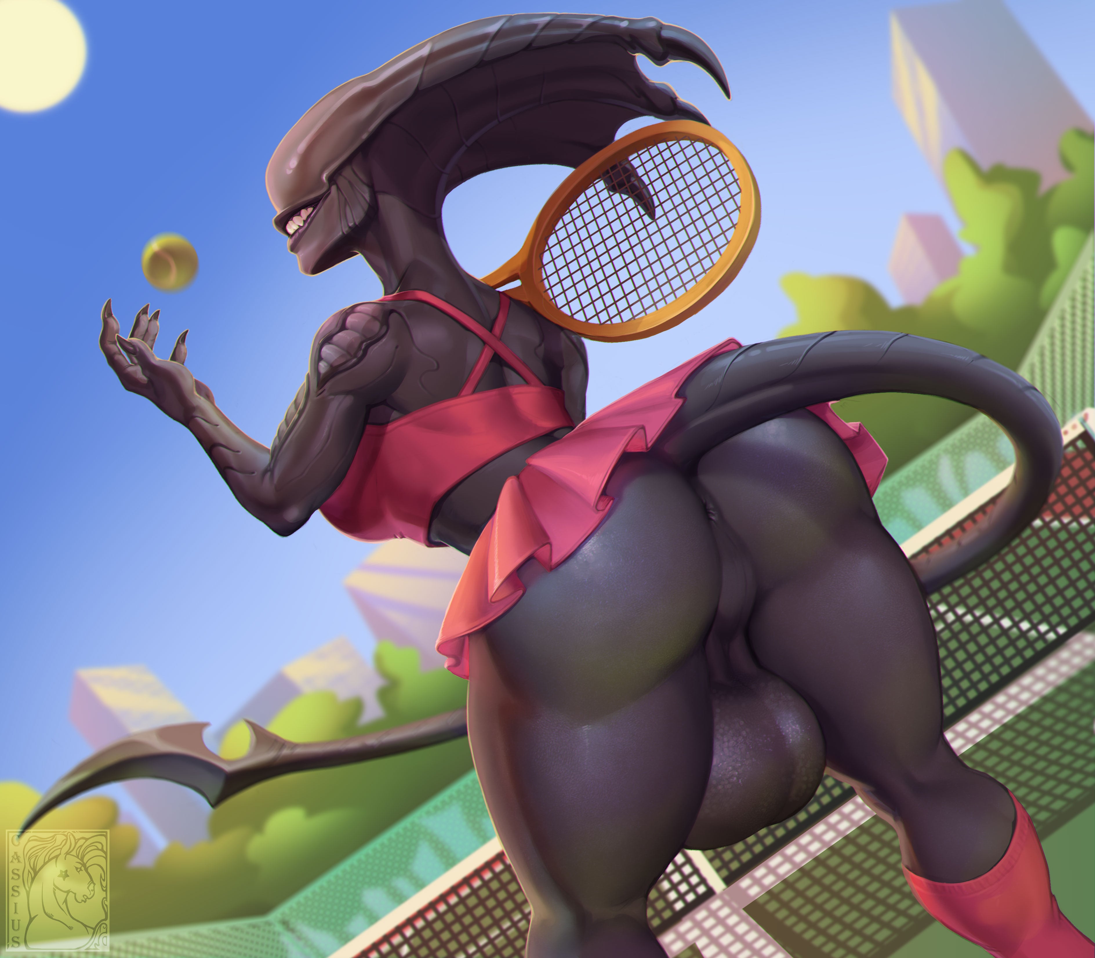 Massive Futa Xeno asses (1Cassius1)