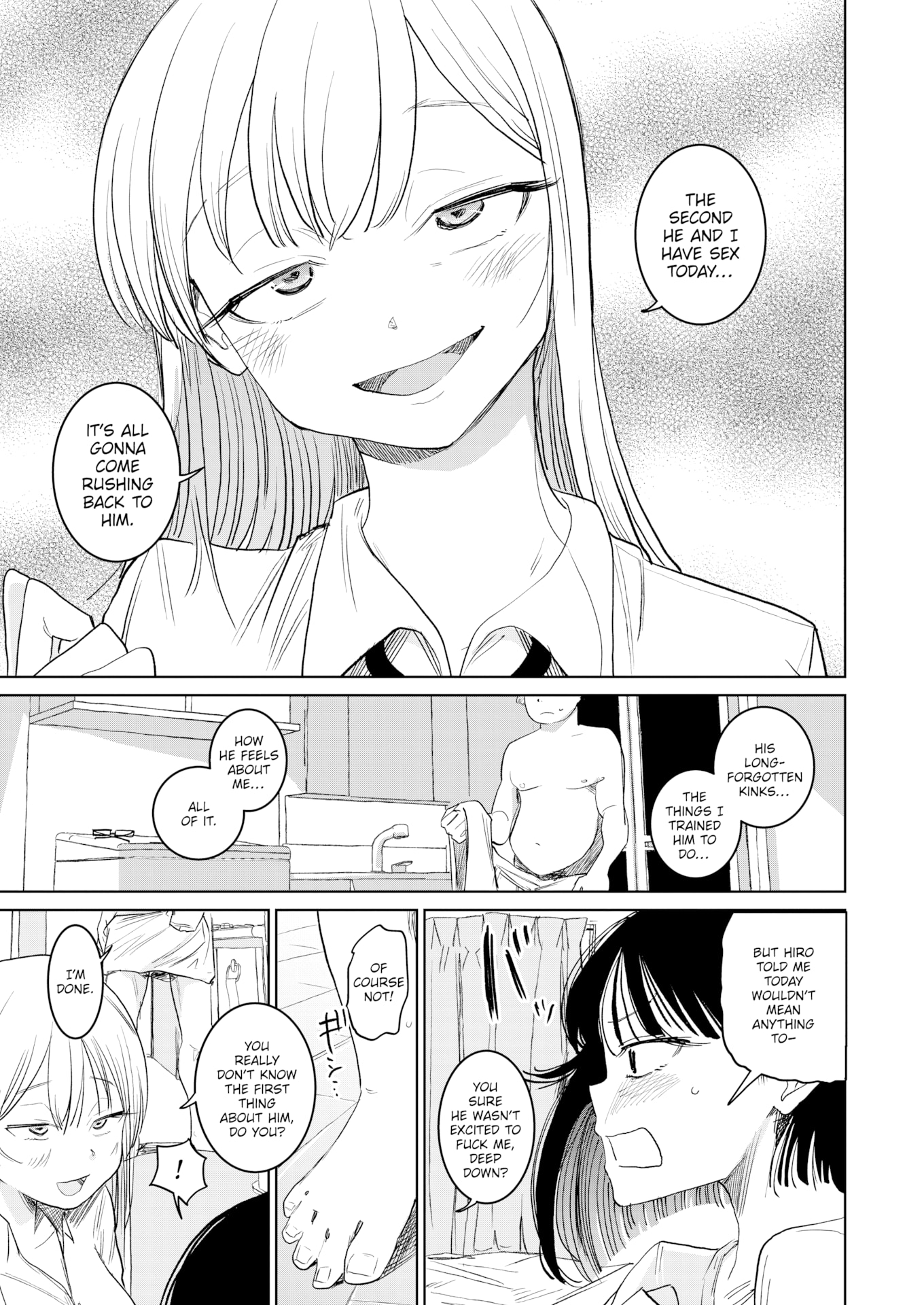 Female POV NTR just hits different. [Kan-non Ritsu] Ex-Girlfriend