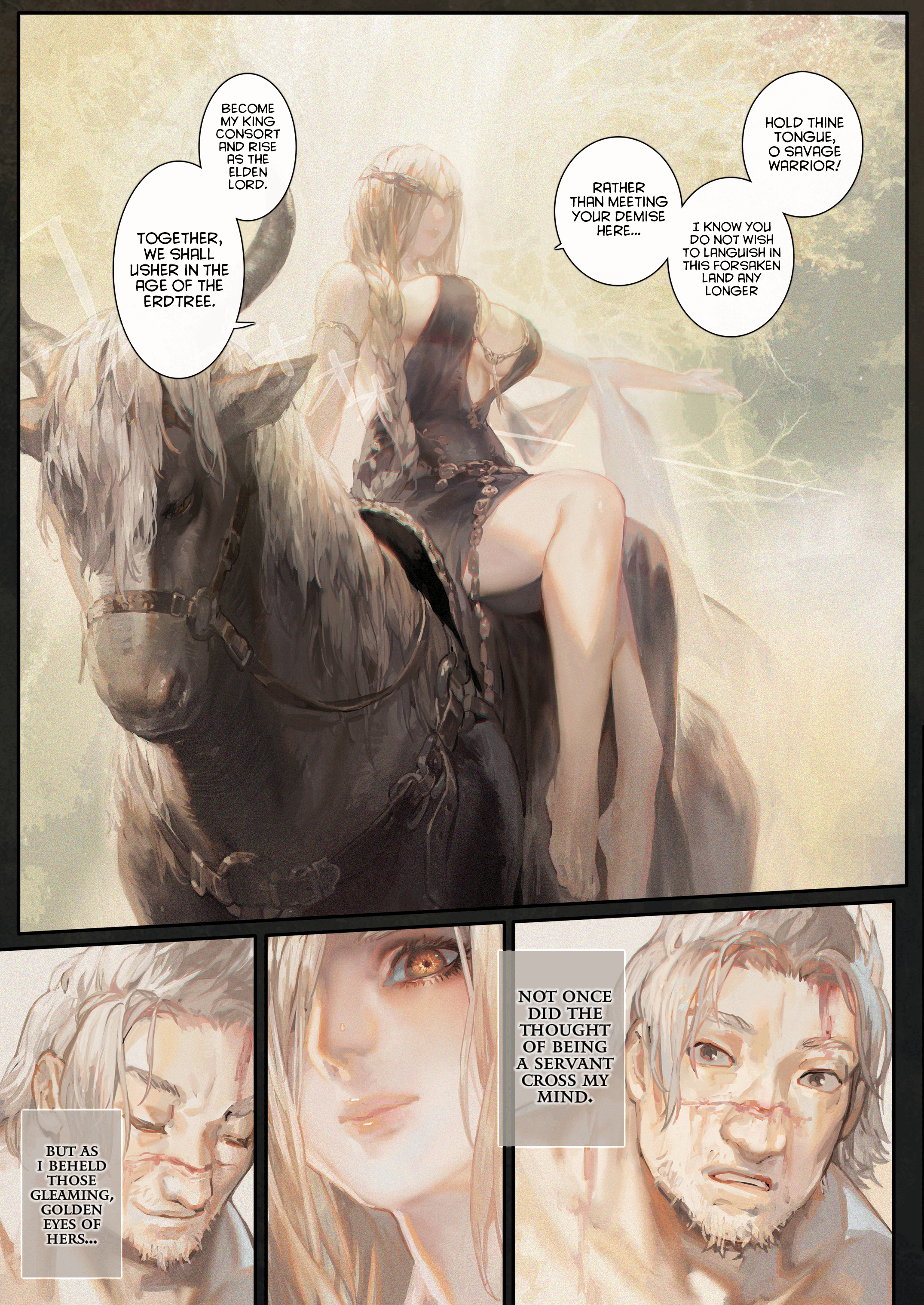 At the end of Elden Ring.