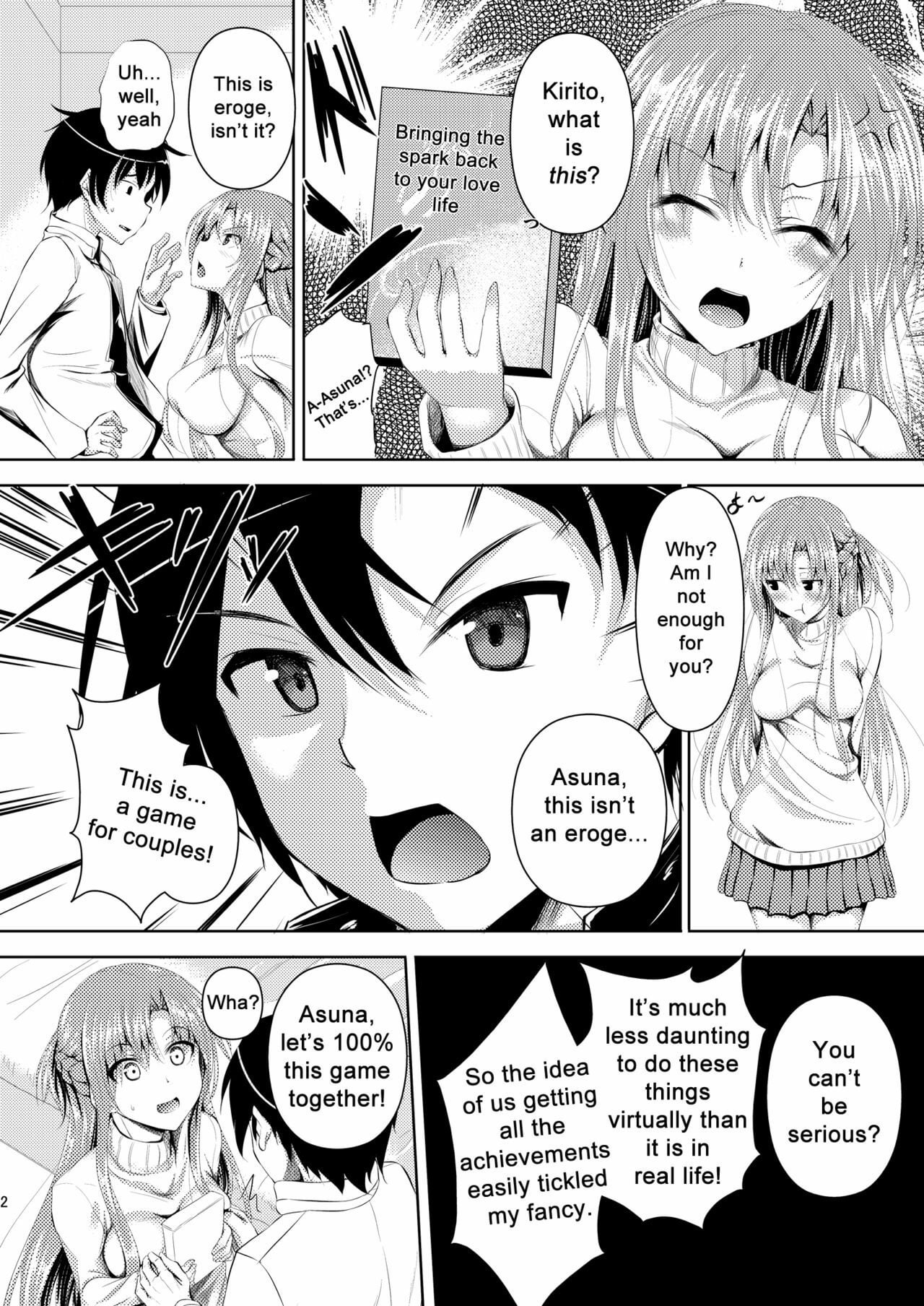 Kirito-kun ga Muttsuri datta Ken (Sword Art Online) [English] {Zettai Ryouiki} [Digital]
