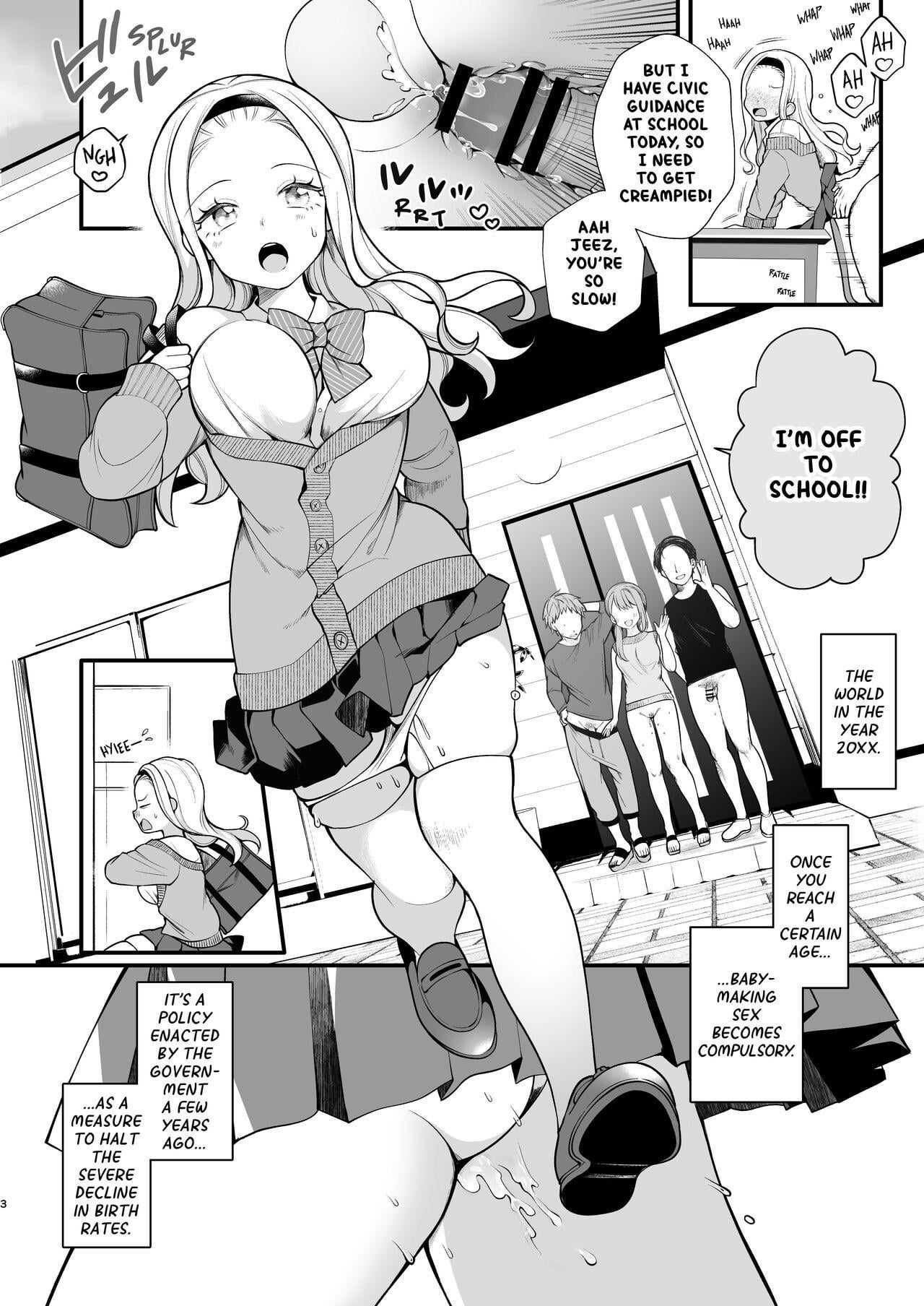 A World Where Reproductive Sex Is Obligatory
