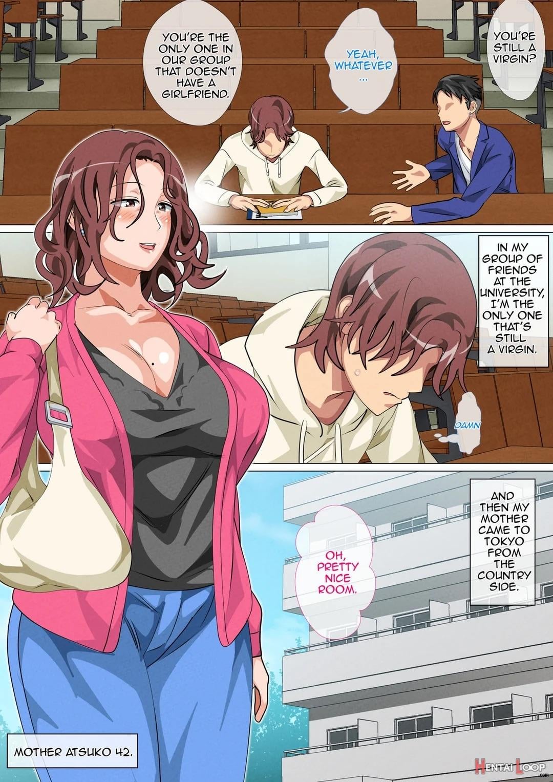 Doujinshi – Mother visiting her son in Tokyo part 1 of 6