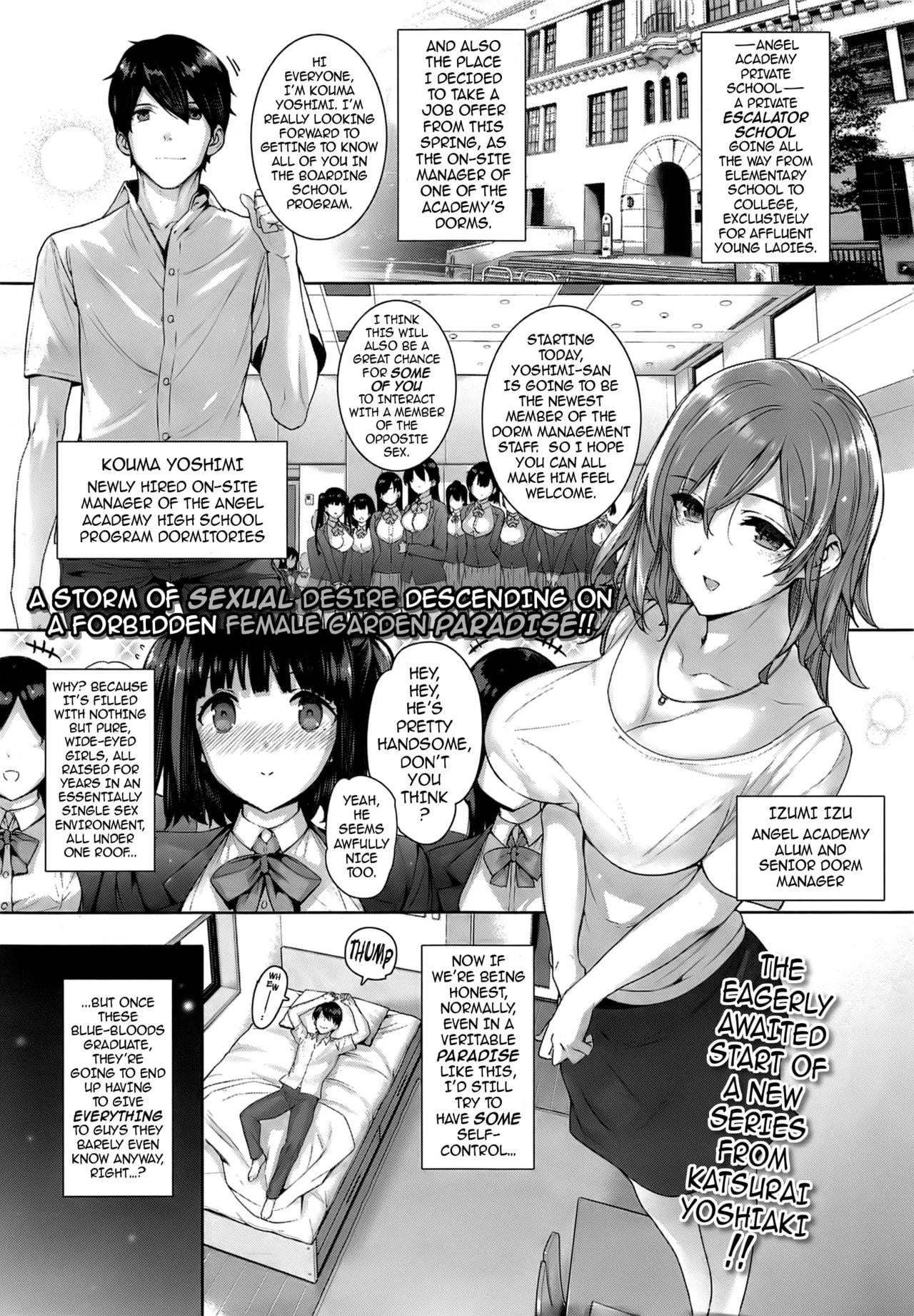 [Katsurai Yoshiaki] Amatsuka Gakuen no Ryoukan Seikatsu 1-9
