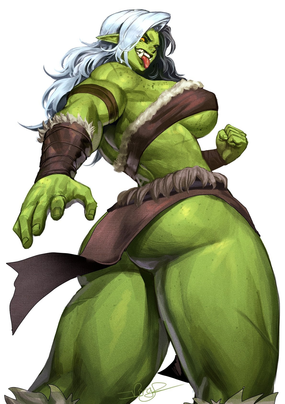 [Artist: virgoart] Orc Posting