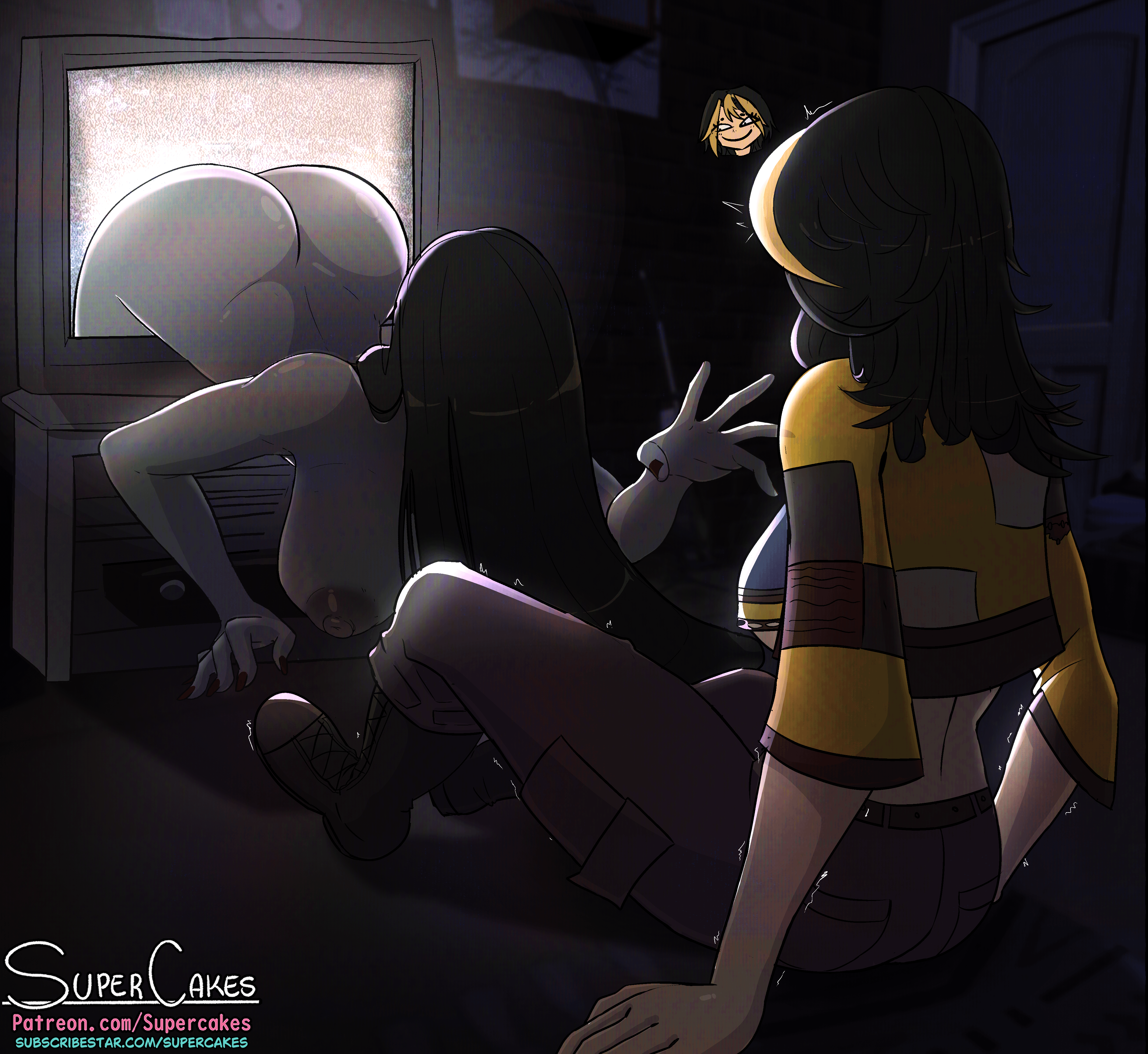 Vee Boonyaasak and Sadako. [Dead By Daylight] (SuperCakes)