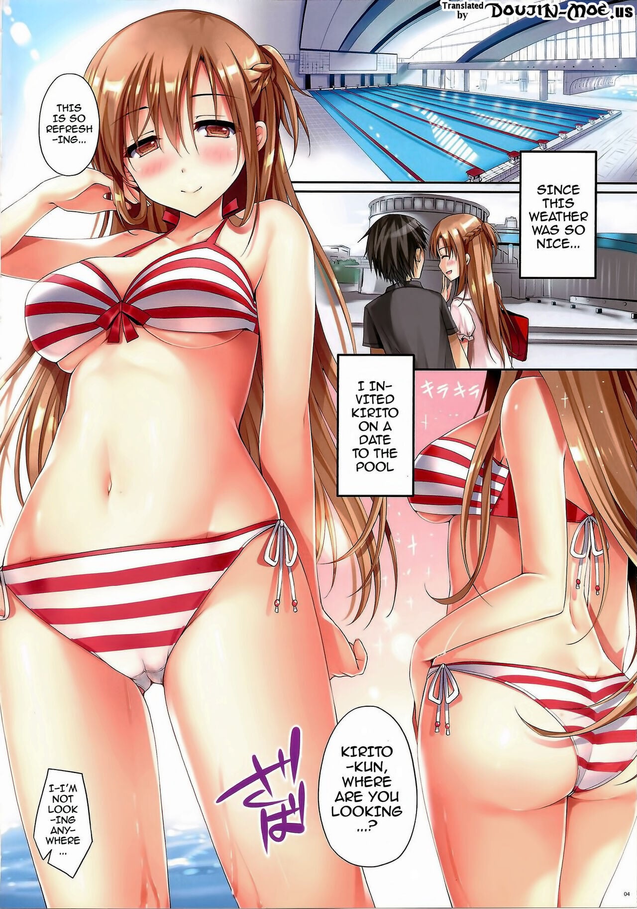 Asuna ni 100% Nama Nakadashi Shimasu | Cumming Inside Asuna 100% Raw [Decensored]