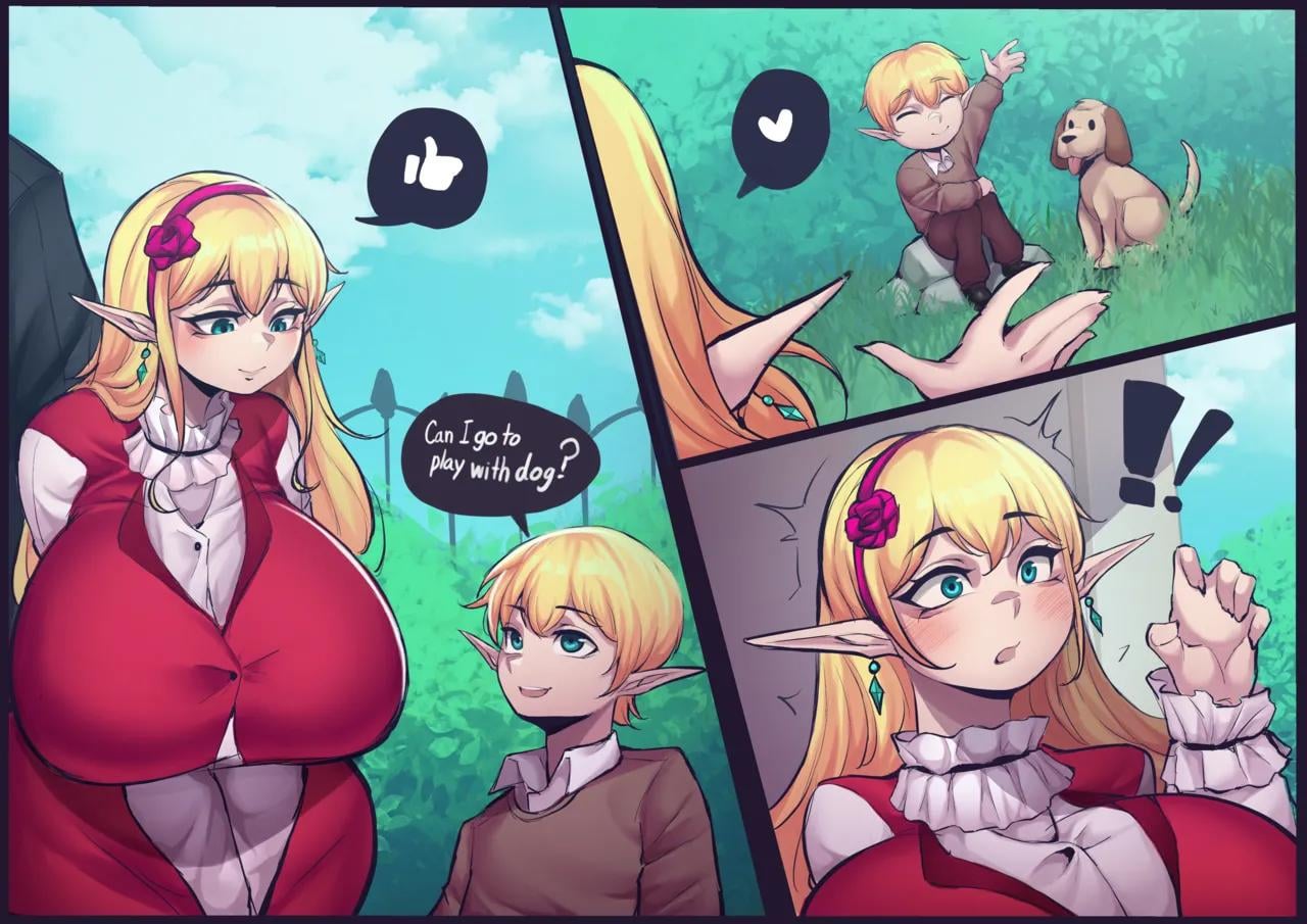 Mommy Elf caught by her son [Maimeetung]