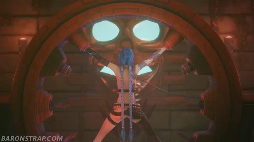 Jinx in a crazy machine! (BaronStrap) [League of Legends]