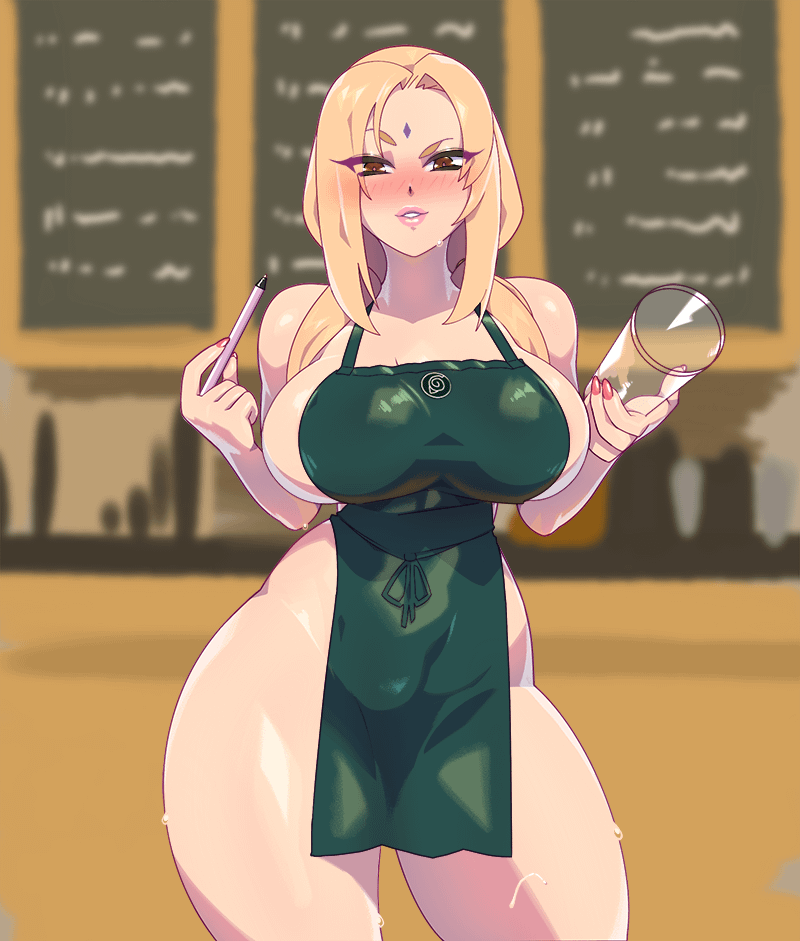 Tsunade’s milk [Naruto] (Blue triangles)