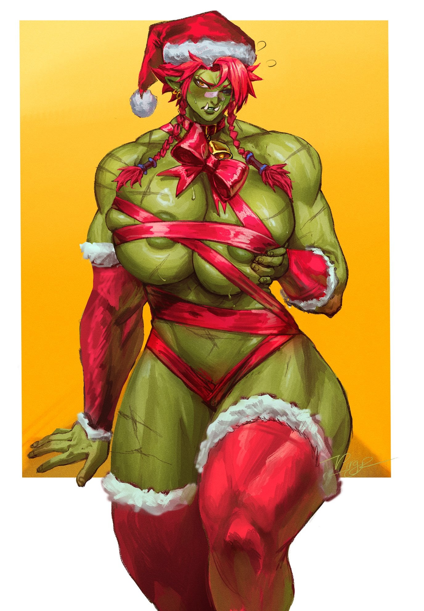 [Artist: virgoart] Orc Posting