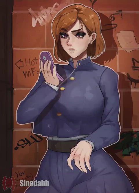 Nobara and glory hole (sinedahh) [Jujutsu Kaisen]